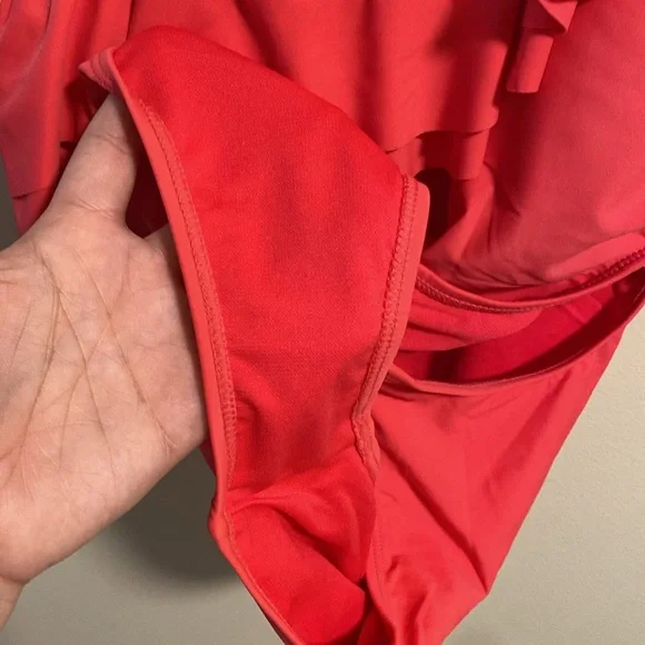 Yumi Kim One Piece Bathing Suit in Coral - Picture 7 of 7